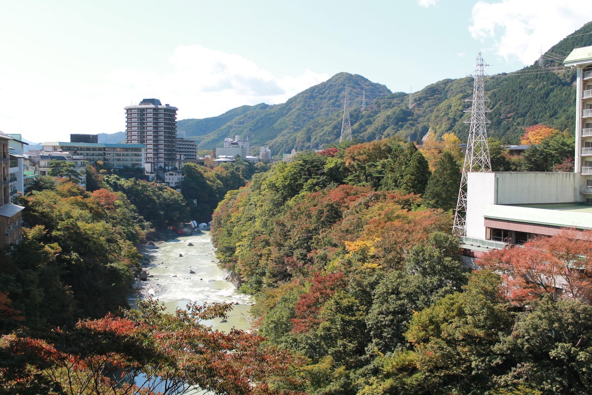 Hotel Kinugawa Onsen Sanraku Nikko Exteriér fotografie