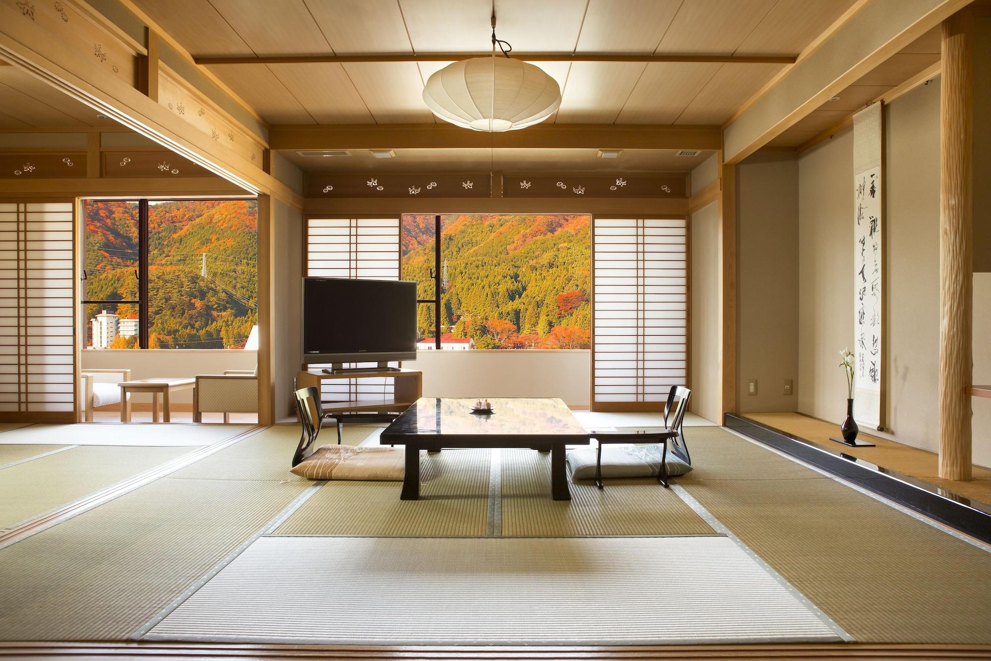 Hotel Kinugawa Onsen Sanraku Nikko Exteriér fotografie