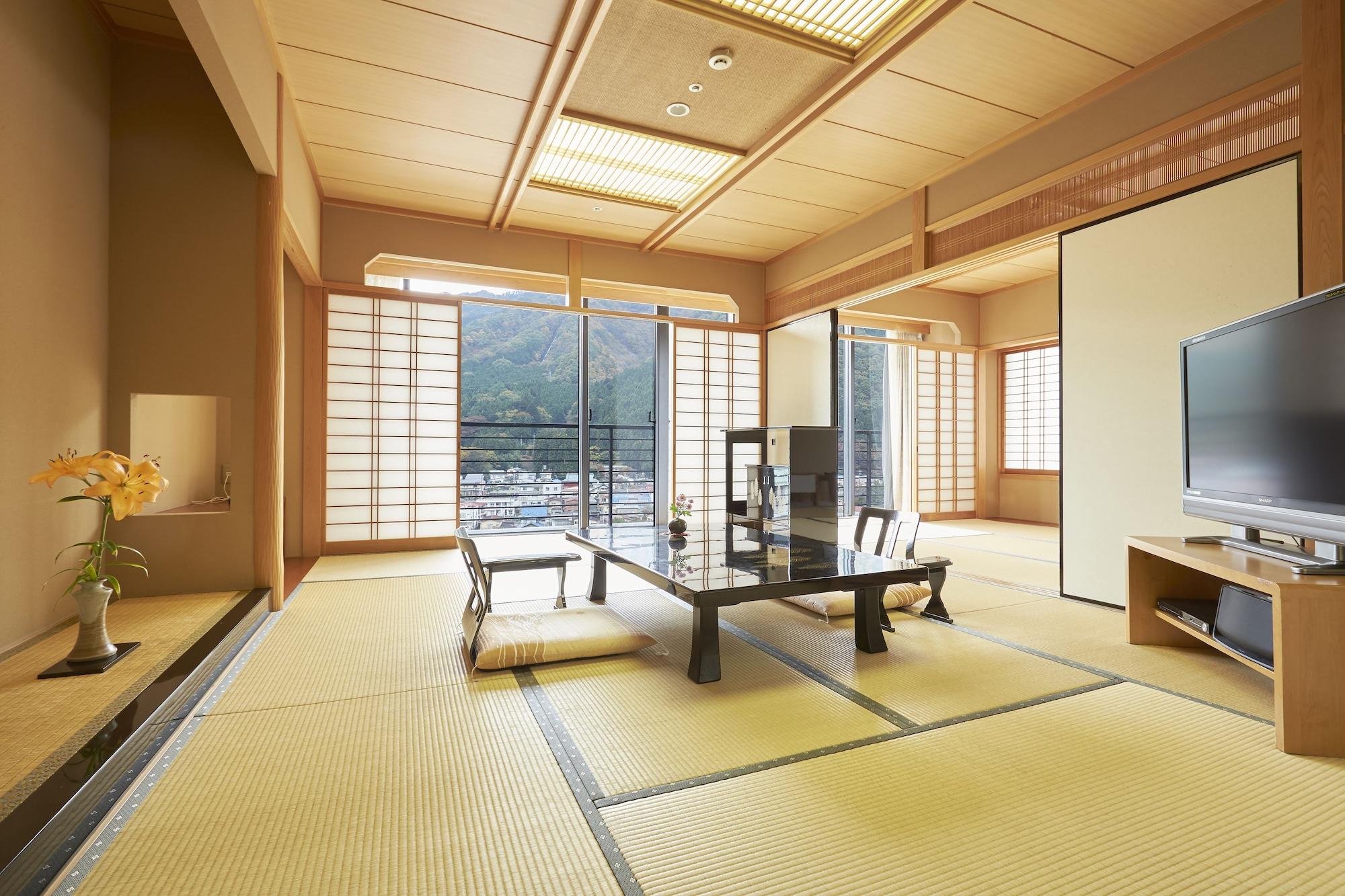 Hotel Kinugawa Onsen Sanraku Nikko Exteriér fotografie