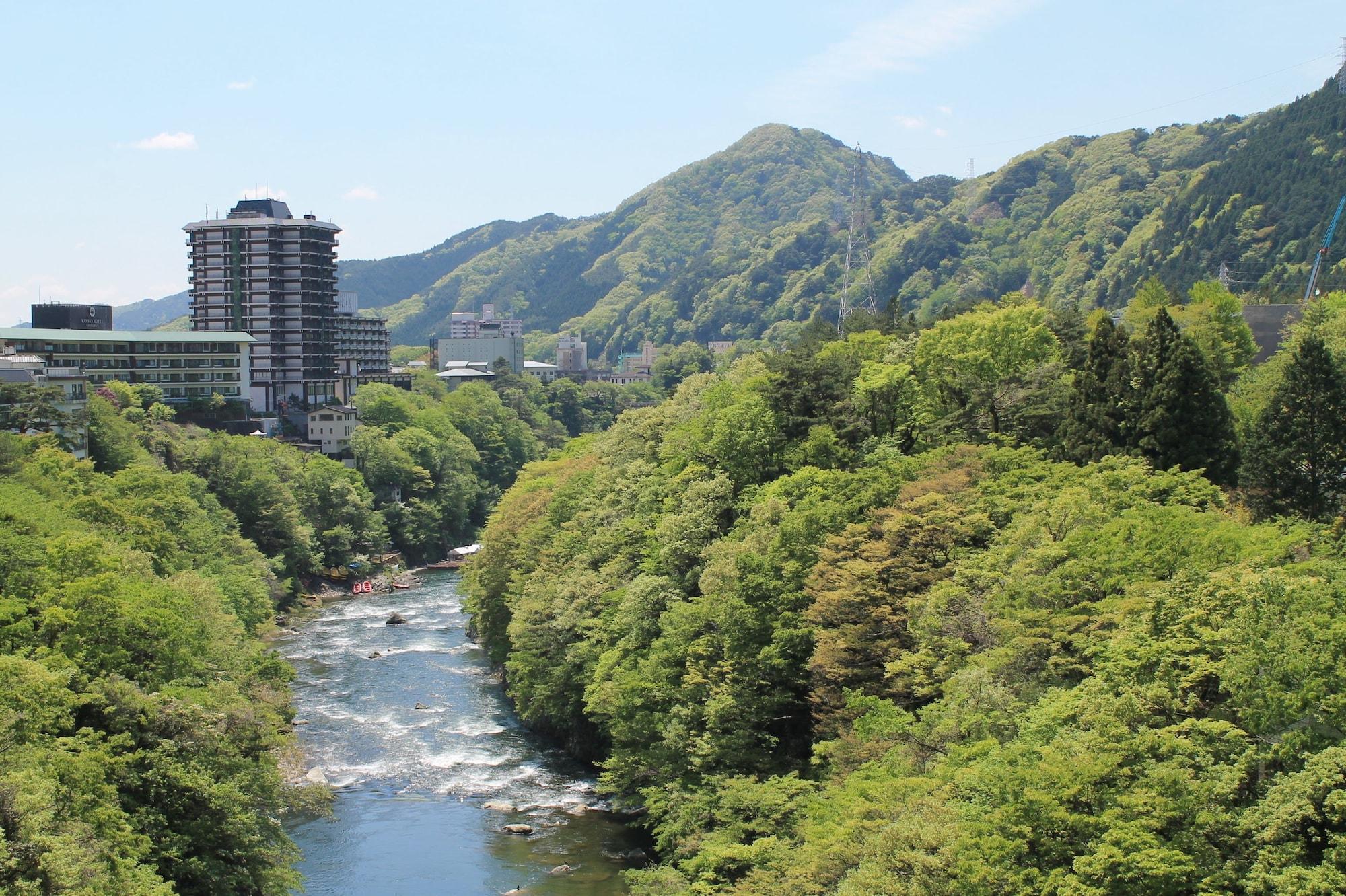 Hotel Kinugawa Onsen Sanraku Nikko Exteriér fotografie