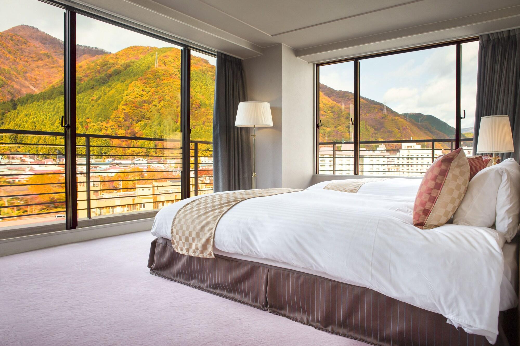 Hotel Kinugawa Onsen Sanraku Nikko Exteriér fotografie