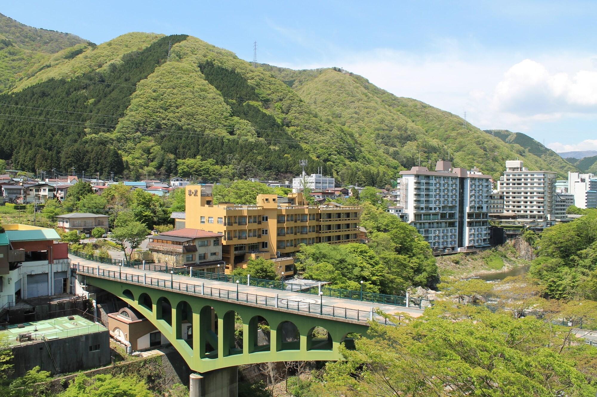 Hotel Kinugawa Onsen Sanraku Nikko Exteriér fotografie