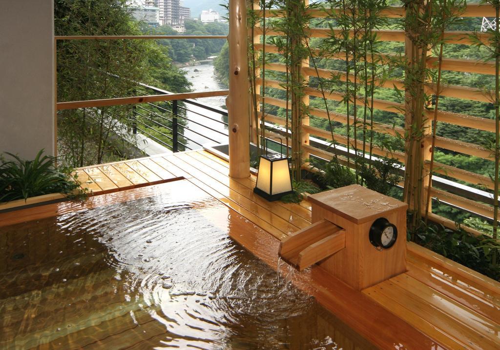 Hotel Kinugawa Onsen Sanraku Nikko Exteriér fotografie